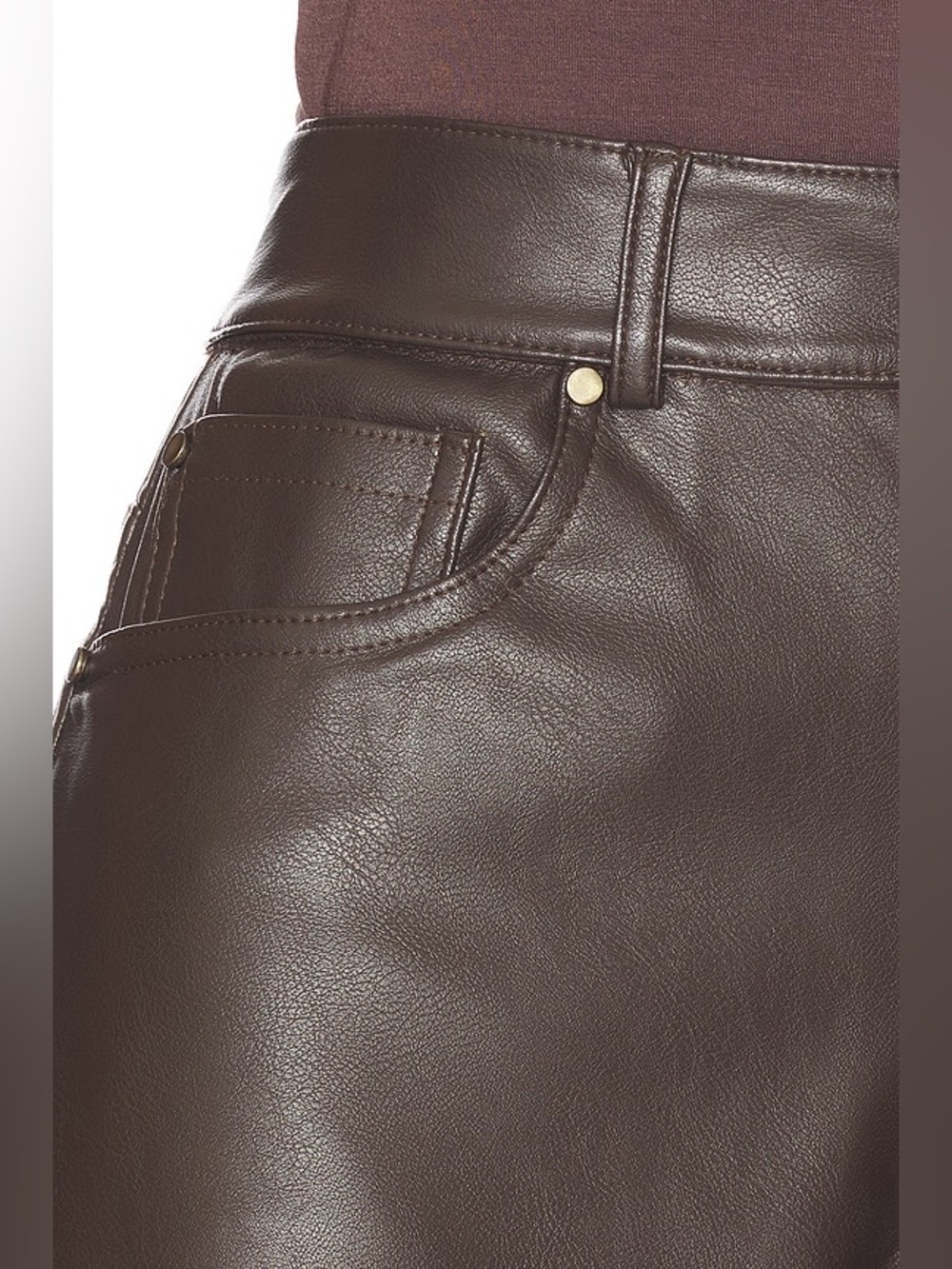 Women’s Lennon Pant in Brown Nonchalant Label - Picture 15 of 15
